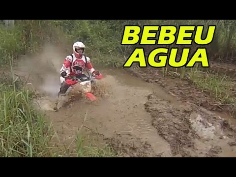 Trilha de Moto CRF 230 na Chuva a Melhor do Ano Part 2