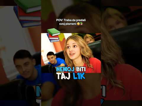 Svaki pismeni zadatak 🤣