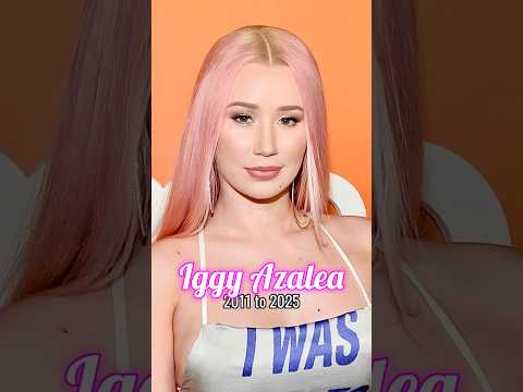 Iggy Azalea evolution from 2011 to 2025