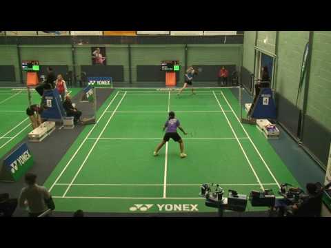 Dutch Junior Open 2017 Line Christophersen vs S.Sandradewi