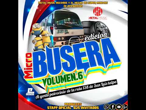 EDICIÓN MICROBUSERA VOL.6 DE LA RUTA 138 CORRIDOS MIX BY HENRY DJ EL DISEÑO DEL BEATS