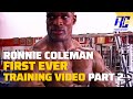 Ronnie Coleman First Ever Training Video Pt 2 - Rare Posing Footage Remastered in HD