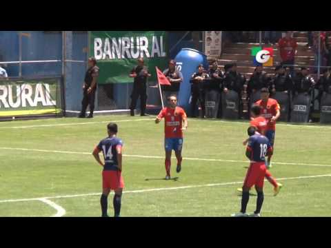 Video gol: Gastón Puerari 35´ - Municipal 1-0 Malacateco - Clausura 2017 - Jornada 16