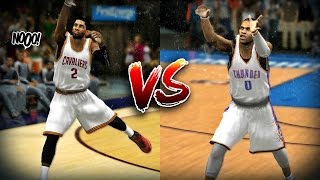 Kyrie Irving vs Russell Westbrook - Half Court Challenge