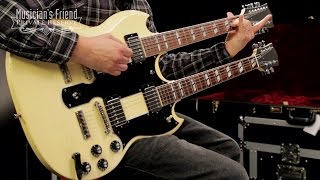 Video thumbnail for Gibson Custom Alex Lifeson EDS-1275 Doubleneck Electric Guitar, Aged by Musician's Friend