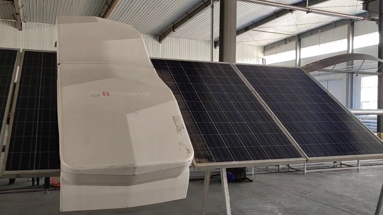 PS GREEN TECH : Solar Panel Cleaning Robot - Obstacle Crossing  Capability : BOSON