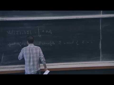 L. Mazet - Some aspects of minimal surface theory (Part 1)