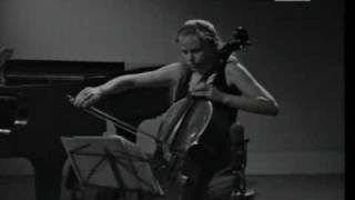 Jacqueline Du Pré and Daniel Barenboim play Brahms's Cello Sonata op.99 - 2nd Mvt.