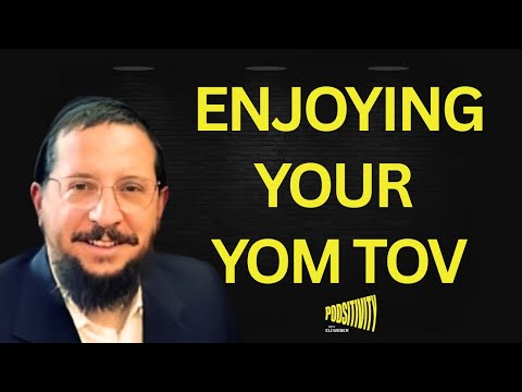 Do You Want to Start Enjoying Your Yom Tov? Listen to This.