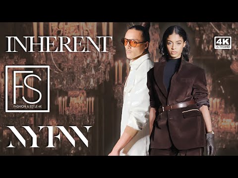 INHERENT FW 2023/2024 NEW YORK Fashion Week  4K UHD Full Fashion Show EXCLUSIVE Interview FS TV NYFW