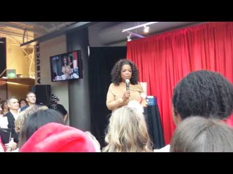 Lady O at Starbucks Headquarters - kicking off Holiday 2014!