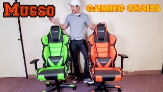 Musso Contoured Gaming Chair Review | Compared to Cheap Gaming Chair