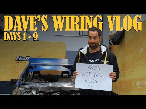 Dave Does Wiring For 9 Days Straight!