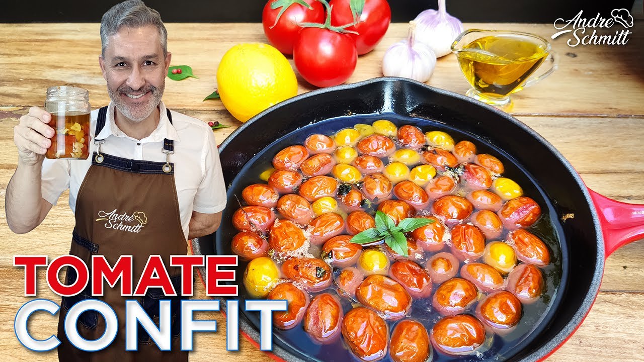 TOMATE CONFIT COMO FAZER | André Schmitt