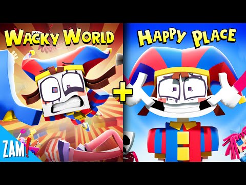 Digital Circus Music Video Series 🎵 | "Wacky World" + "Happy Place"