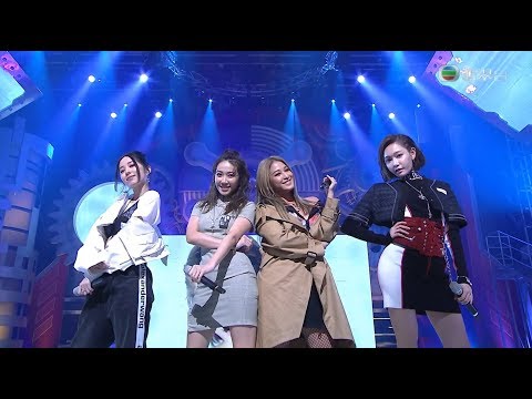 190112 Super Girls - 睡衣派對 ○ 2018年度勁歌金曲頒獎典禮