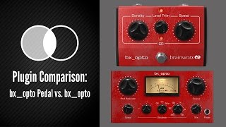 Video thumbnail for Plugin Comparison: Brainworx bx_opto Pedal vs. bx_opto by Plugin Alliance