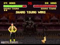 Mortal Kombat 2 SNES Shang Tsung Babality