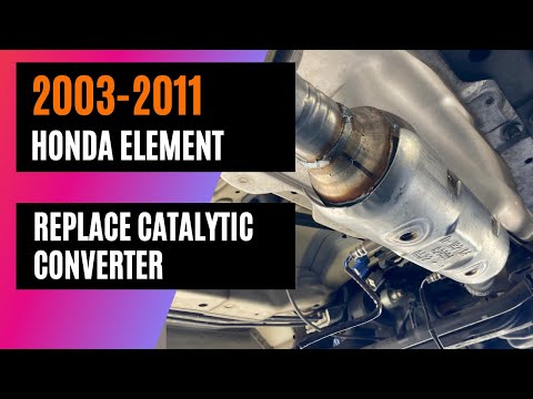 2003-2011 Honda Element - Replace Catalytic Converter - Girlie Garage