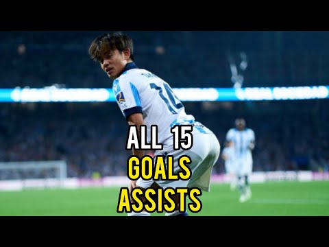 Takefusa Kubo - All Goals and Assists in 2023/2024