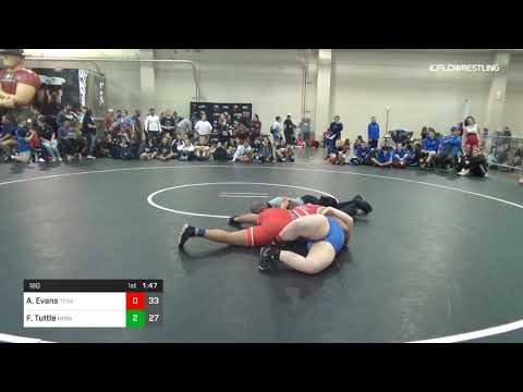 180 Lbs Rr Rnd 5 Anastasia Evans Texas C Vs Faith Tuttle Minnesota Dual