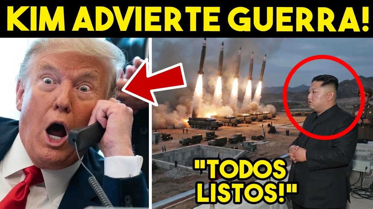 ULTIMA HORA! CAE ULTIMATUM DE GUERR4 A EEUU. COREA ALISTA MISILES, CHINA ENFRENTA BUQUES.