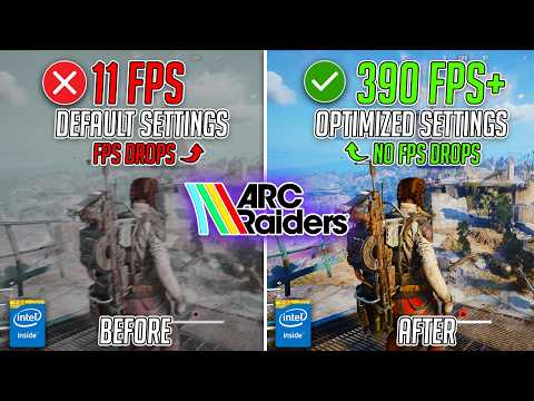 ARC Raiders - BEST PC Settings to FIX FPS Drops, Lags & Stutters on ANY PC 🔧