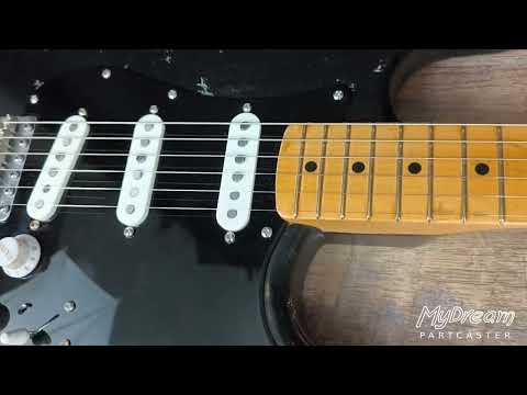 MyDream Stratocaster Custom Built - Gilmour's Black Strat Tribute Breathe image 12