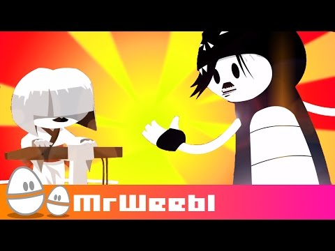 Tiny Japanese Girl : Savlonic : animated music video : MrWeebl