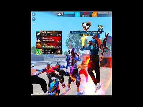 Raistar VS V Badge Youtuber 😱 Custom challenge Who Is Win 🤯 #freefire #shortsfeed #raistar #trending