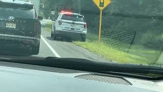 NJ State Police Ford Police Interceptor Utility spotted (State Police of NJ)