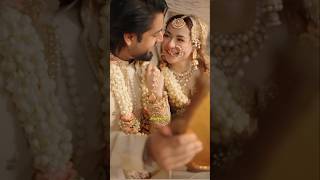 Download lagu Hania Amir with His Husband Jawran Hussain | Nikkah Scene | mp3