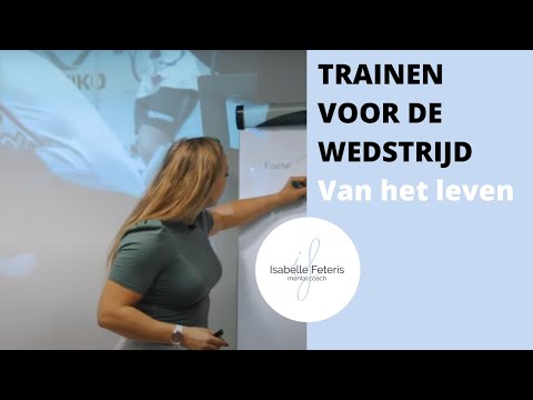 Tips om te trainen voor de wedstrijd van het leven?