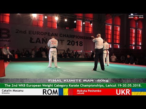2nd WKB EC Final Man -80 kg Catalin Mocanu ROM vs Mykyta Peshenko UKR