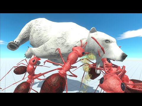 When red ants surround all units - Animal Revolt Battle Simulator