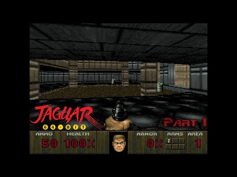 Doom - Atari Jaquar (Calico-v2, PC port) Ultra Violence (Part 1) 100% Secrets