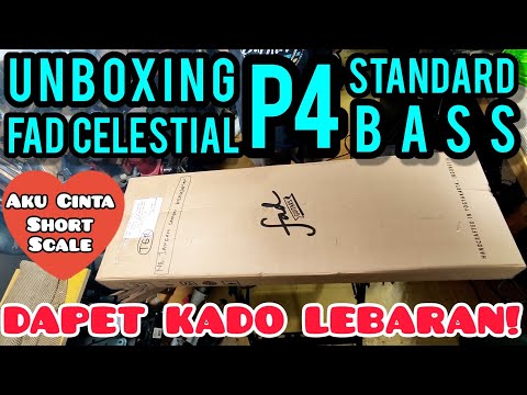 Unboxing Fad Celestial P4 Short Scale Bass | Bass Baru Gua