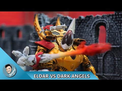 CRAFTWORLDS VS DARK ANGELS WARHAMMER 40'000 BATTLE REPORT