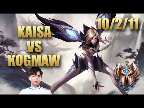 DWG Nuclear Kaisa Adc Vs Kogmaw - EUChallenger Patch 9.21