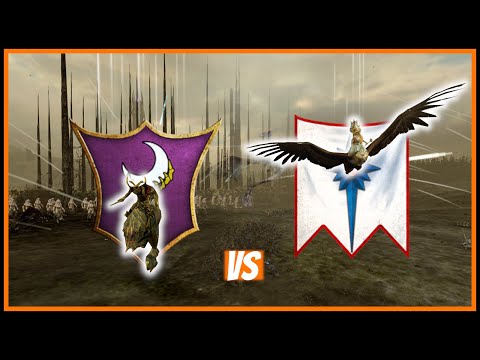 Battle of the Pointy-Ears! | High Elves vs Dark Elves Multiplayer Battle - Total War: Warhammer 2