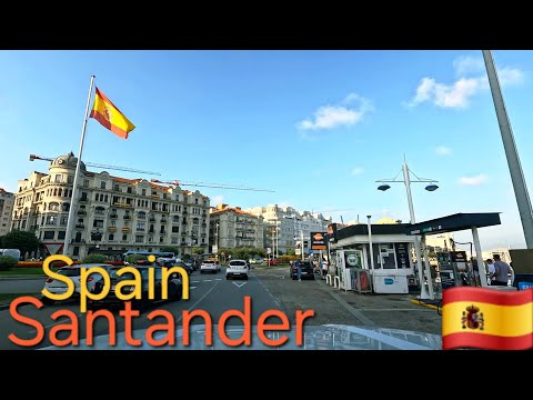 Santander Spain 🇪🇸 4K Drive
