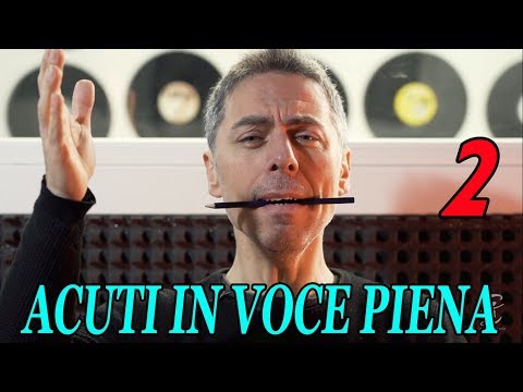 I 5 SEGRETI PER CANTARE GLI ACUTI IN VOCE PIENA