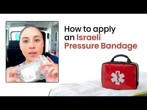 How to use an Israeli Pressure Bandage | Bleeding Control