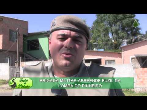 Brigada Militar Apreende Fuzil na Lomba do Pinheiro (HDTV)