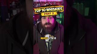 Top 10 Whiskies… Part 2 🥃🔥 #whiskey #homebar