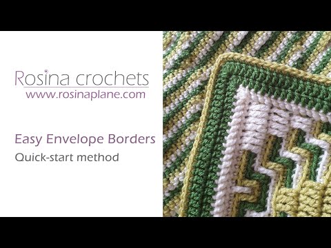 Easy Envelope Border - Quick Start Method