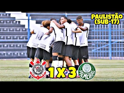 Corinthians 1 x 3 Palmeiras - Melhores Momentos - (Sub-17) Paulistão 2021