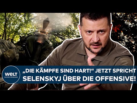 PUTINS KRIEG: "Kämpfe sind hart! Aber wir kommen voran!" Jetzt spricht Selenskyj über die Offensive