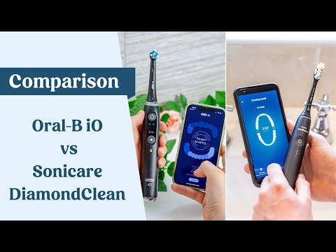 Oral-B iO vs Sonicare DiamondClean