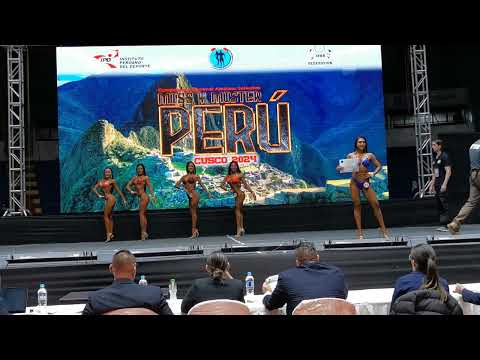 Premiacion Categoría Bikini Fitness senior hasta 1.63 m. Míster Perú 2024
